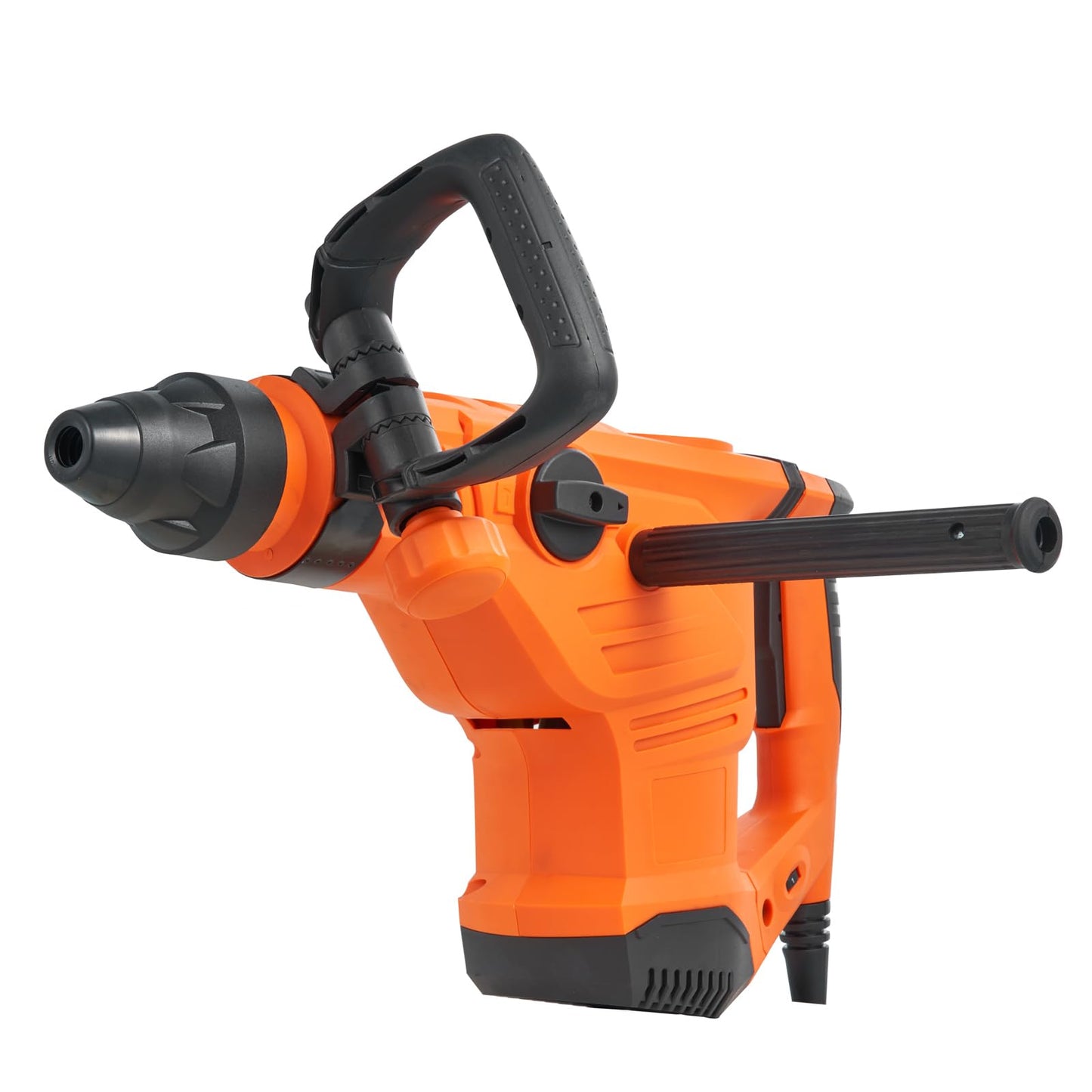 VEVOR 1-3/4" SDS-Max Rotary Hammer Drill, 13Amp Corded Drills, Heavy Duty Chipping Hammers w/Vibration Control & Safety Clutch, Electric Demolition Hammers, Power Tool For Concrete