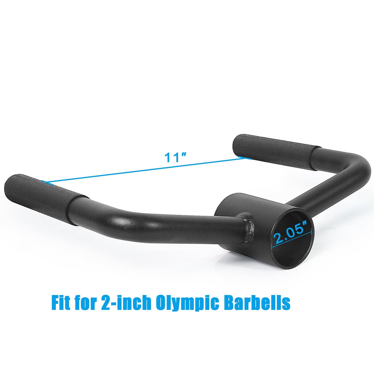 Luwint T Bar and V Bar Row Handle Set, 2 in 1 Landmine Attachment for 2 Inch Olympic Bars, Solid Steel Multi-Grip T-Bar & Angled V-Bar for Home Gym, Rows, Presses