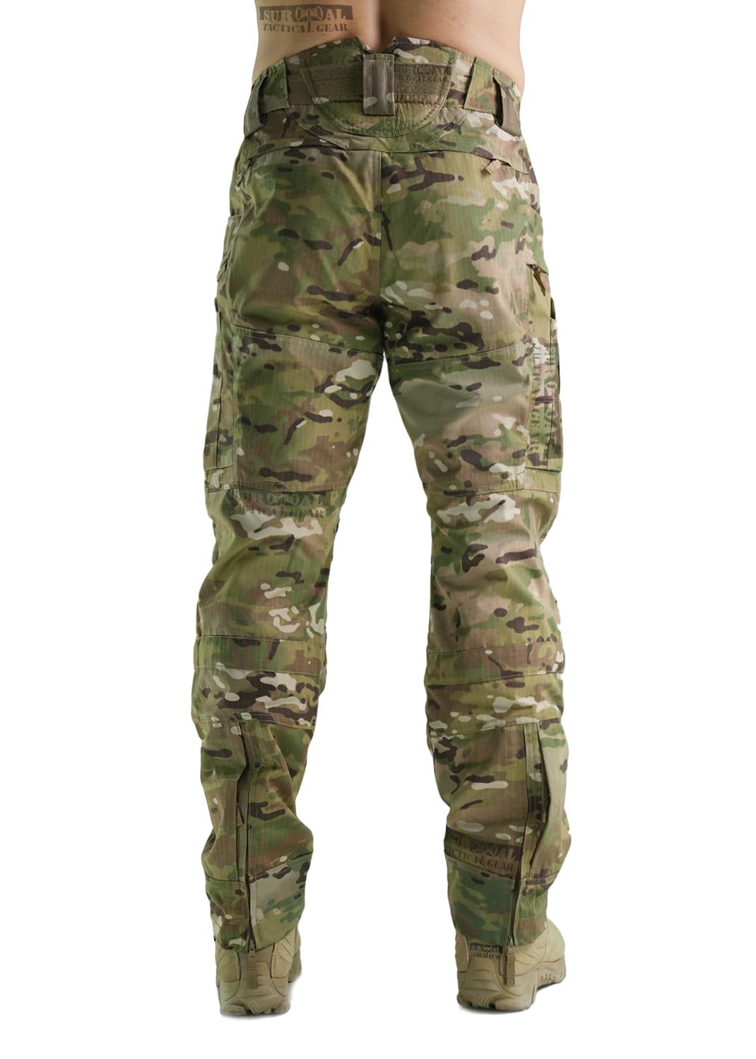 ZAPT Gen3 Combat Pants with Knee Protection System (Camo, Medium)