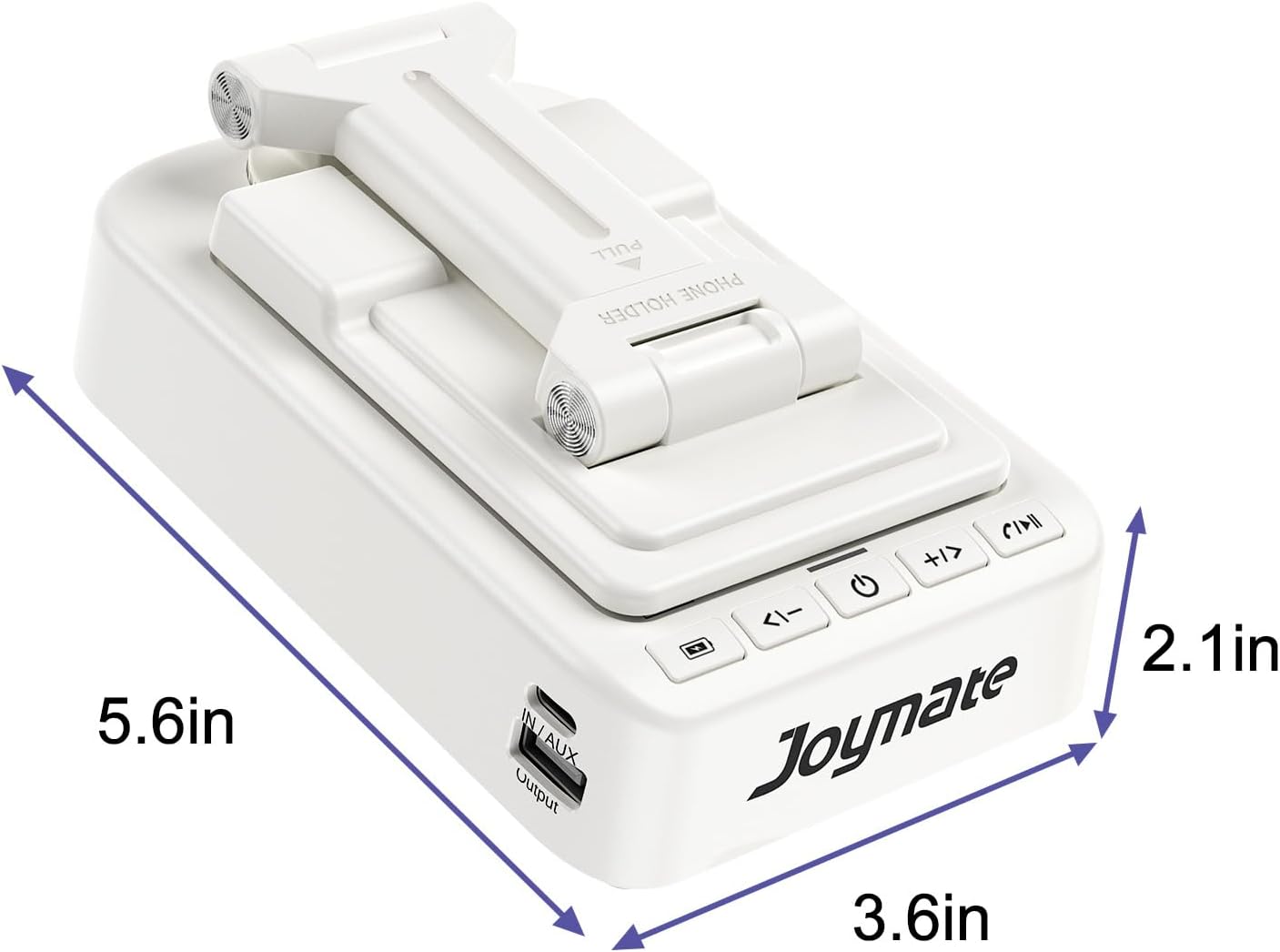 Joymate 360 Gifts for Men Women, Bluetooth Speaker Phone Stand with Charging Function Rotable Adjustable Cell Phone