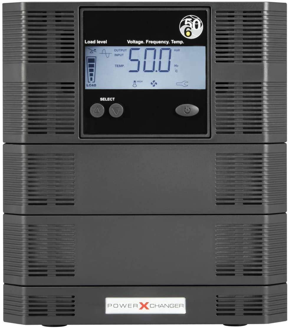 220 Volt/50Hz AC Power Source - Step-Up Voltage & Frequency Converters (3000VA/2700W) UX-3K