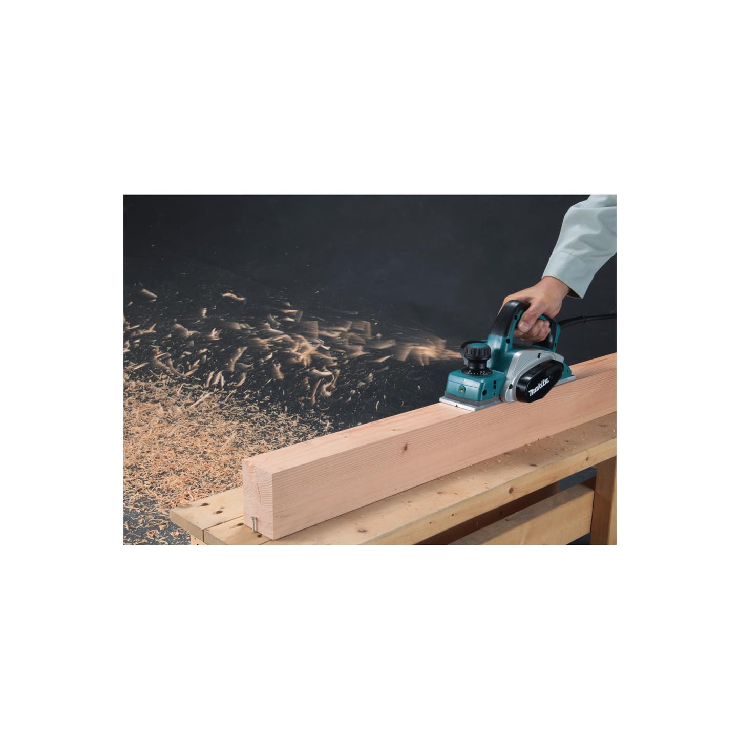 Makita KP0800K 3-1/4" Planer, with Tool Case , Blue