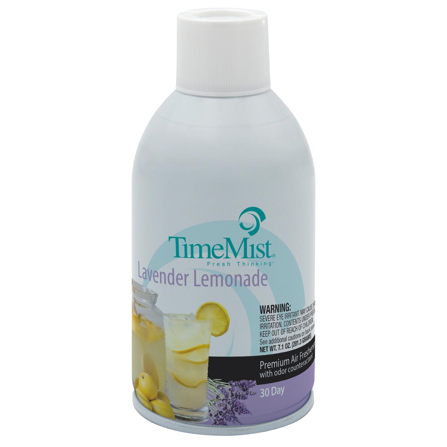 TimeMist Premium Metered Air Freshener Refill - Lavender Lemon - 7.1 oz (Case of 12) - 1042757- Lasts Up To 30 Days and Neutralizes Tough Unwanted Odors