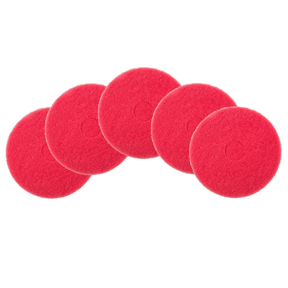 Mercer Industries 45020R - 20" Red Floor Maintenance Pads (5 pack)
