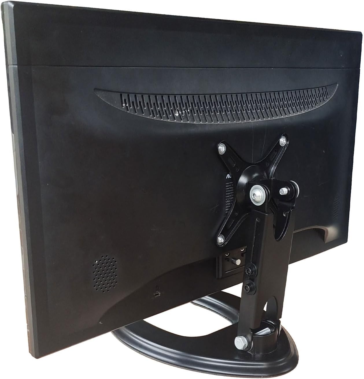 Seaigle 10-27 Inch 18 lbs, 75x75 100x100 mm TV Monitor Stand for Screens, Free Standing Desk Mount with Tilt