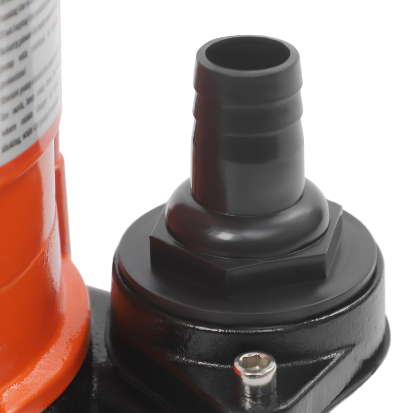 banborba 3/4 HP Submersible Trash Pump, 110V Submersible Sump Pump, Sewage Pump with 49 ft Max Lift, Drain Dirty Clean Water for Pools, Garden, Pond, Basement, Flooded Area - Orange