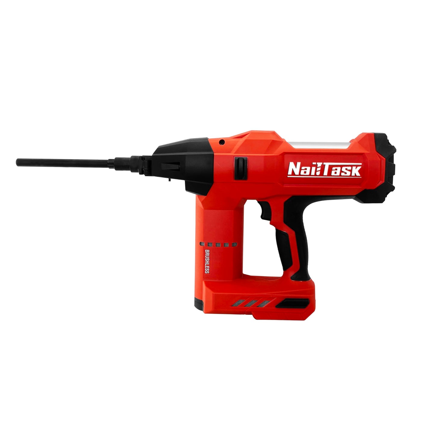 NailTask 20V Insulation Fastening Nailer Cordless Electric Nail Gun Brushless Motor Nailer Tool (Without Battery) for Rock Wool Insulation Materials with Protective Goggless