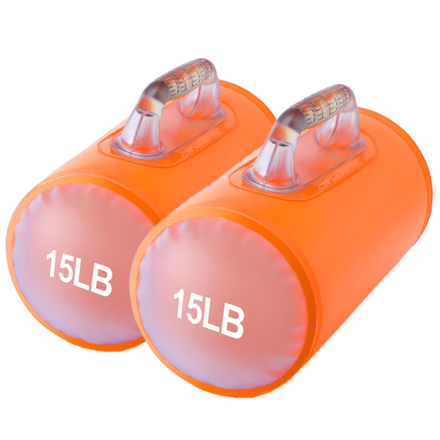 DEIRIS Water Dumbbells, Water Filled Training Dumbbells, Travel Weights Set, Adjustable Weights to 15-30 Lbs/Pair, Portable Gym for Strength Training, Fitness and