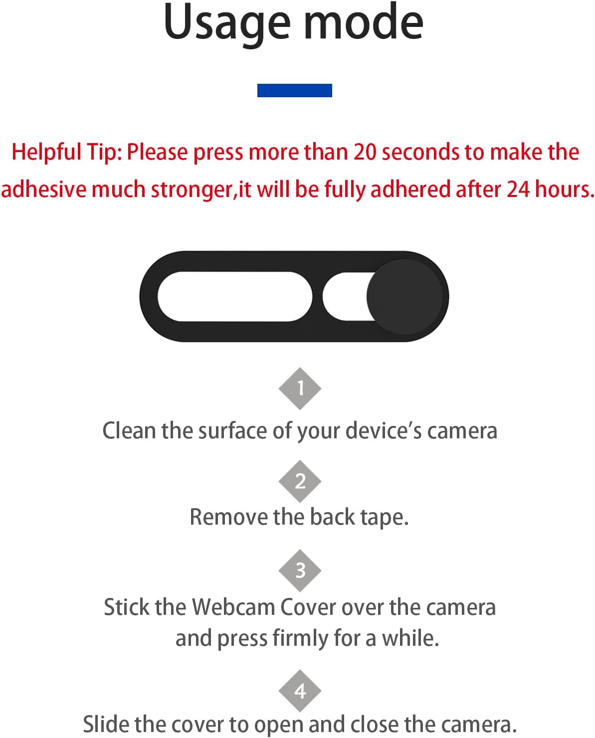 EYSOFT 16 16 Recognition2Pack Privacy Cover Compatible for iPhone Pro/iPhone Pro Max with Front Camera Cover,Protect