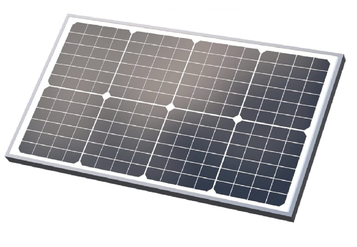 Ghost Controls 30 Watt Monocrystalline Solar Panel Kit for Automatic Gate Opener Systems Model AX30