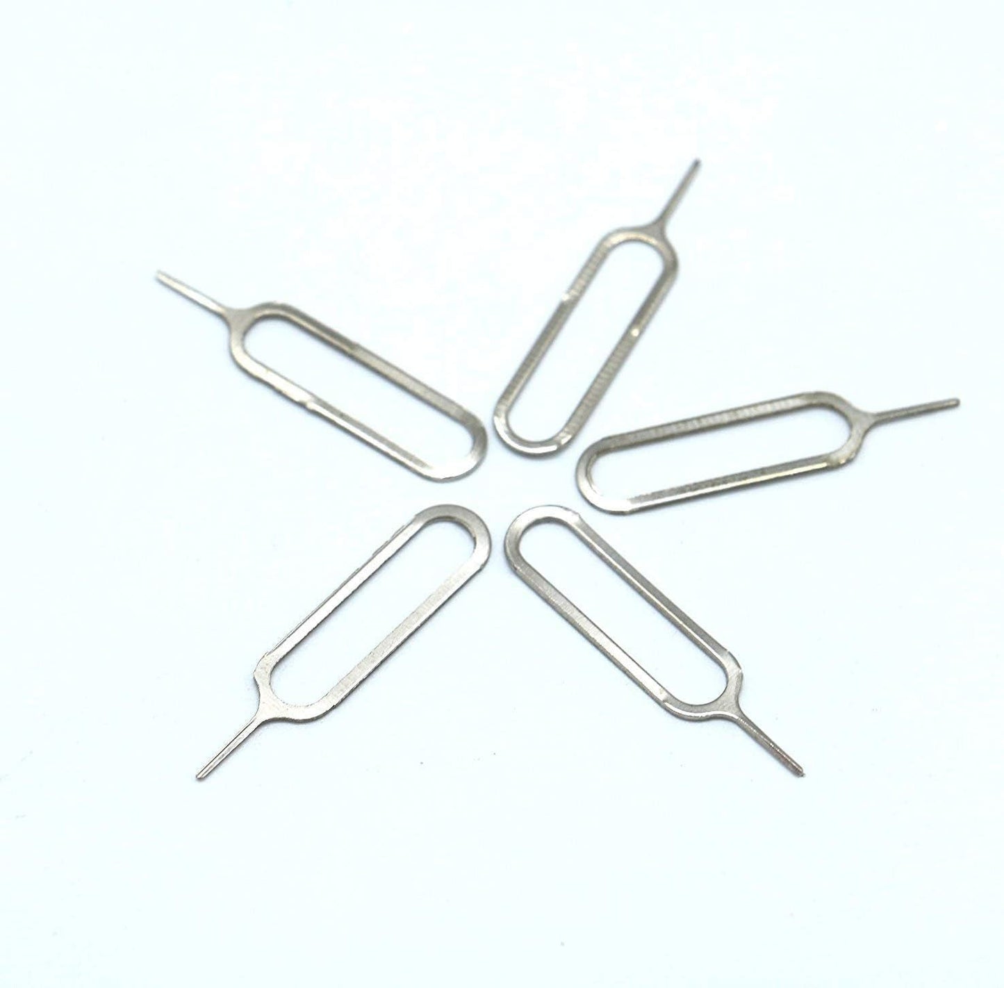 eTECH (5 Pack) Collection Sim Card Tray Remover Eject Pin Key Tool for iPhone iPad Samsung Galaxy Smart Phone/Tablet