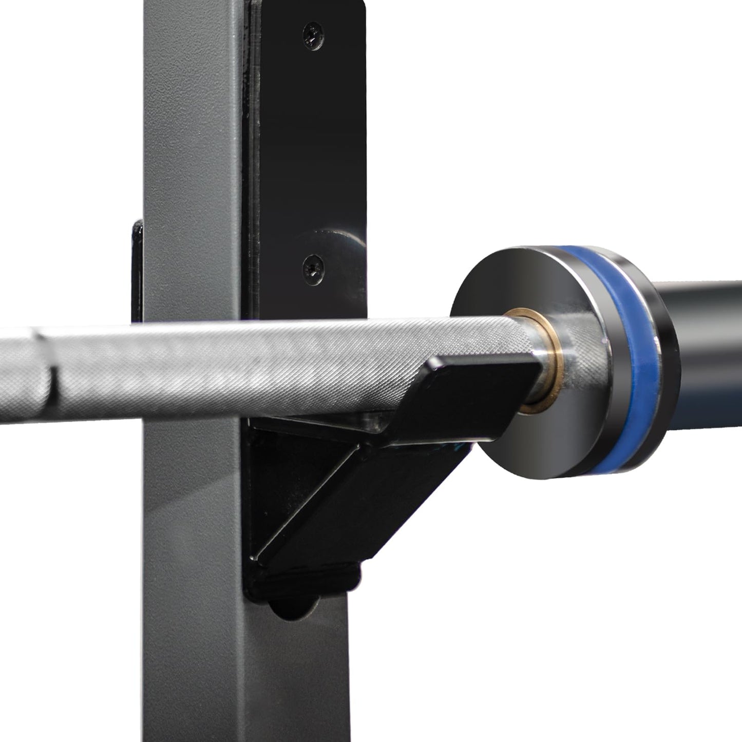 ZUKAM J-Hook Barbell Spotter Arm for 2" x 2" Tube Power Cage with 1" or 5/8" Hole, Dip Bar for Squat Rack,Heavy Duty Bottom Reinforced Premium Steel with 1000 LBS Capacity