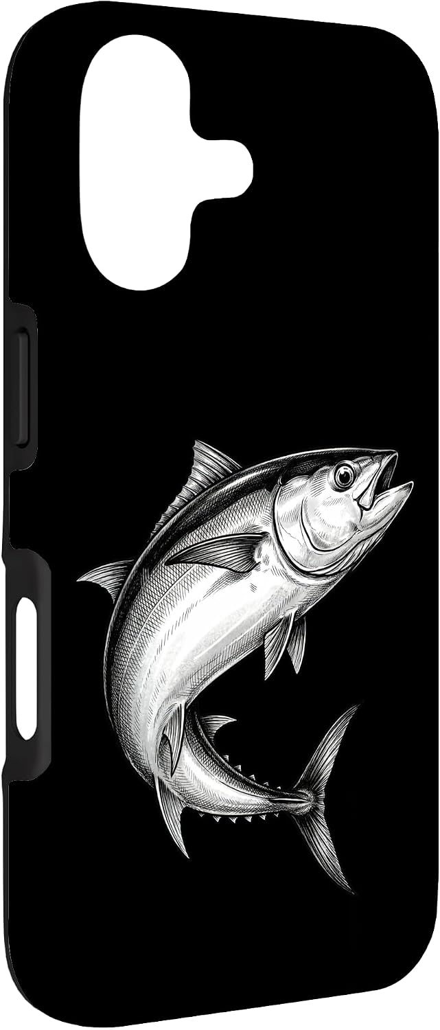Bluefin Tuna Fish Angler Fisherman Art 17 Vintage Bluefin Tuna Fish Fishing Fisherman Angler Case for iPhone