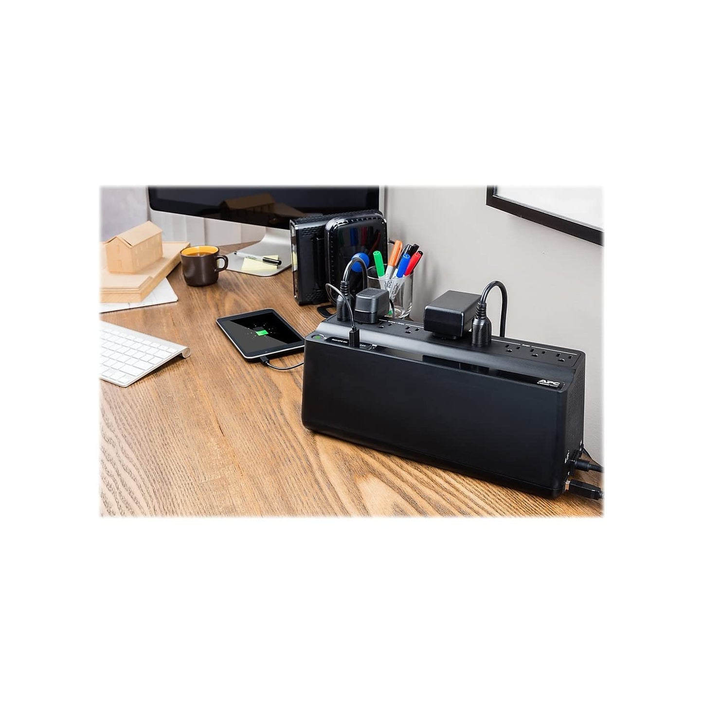 APC Back-UPS 850VA/450W Battery Backup UPS & Surge Protector, 9 Outlets, 20-Min Runtime, Protects PC, Router, NAS & Home Office |Model BE850G2