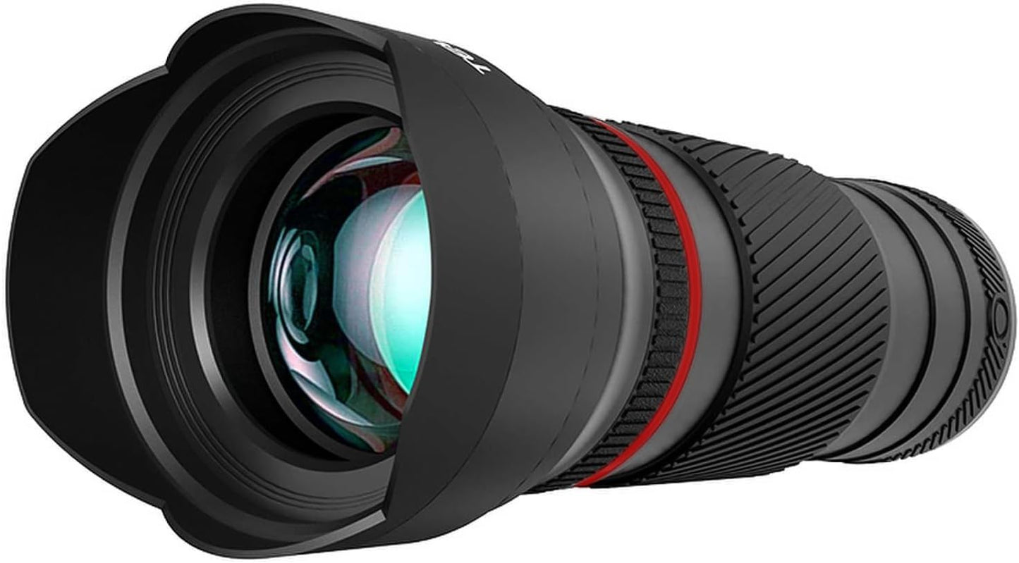 Andoer 40X Zoom Lens with Tripod Phone Telephoto Lens Phone Telescope Phone Camera Lens for Hiking Camping Wildlife