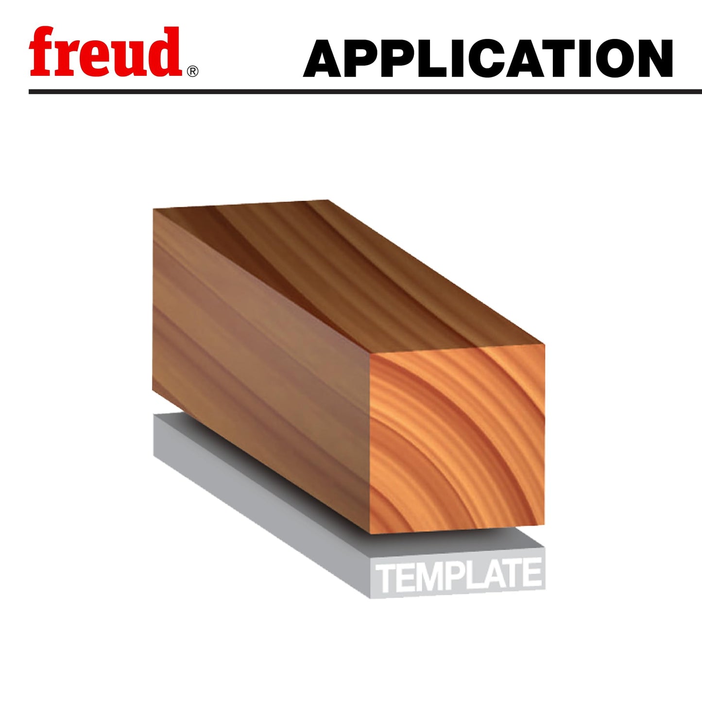 Freud 1/2" Flush Trim Upcut Spiral Router Bit with Tico Hi-Density Carbide for Maximum Performance - Ideal for Heavy Duty Trimming, 1/2" Diameter, 1/2" Shank, 2" Carbide Height, 24,000 RPM - 75-509