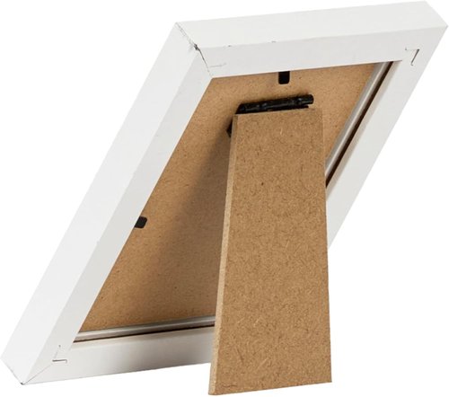 JCJMY 3x4 Picture Frame - Black Tabletop & Wall Display | Shatter-Resistant Plexiglass