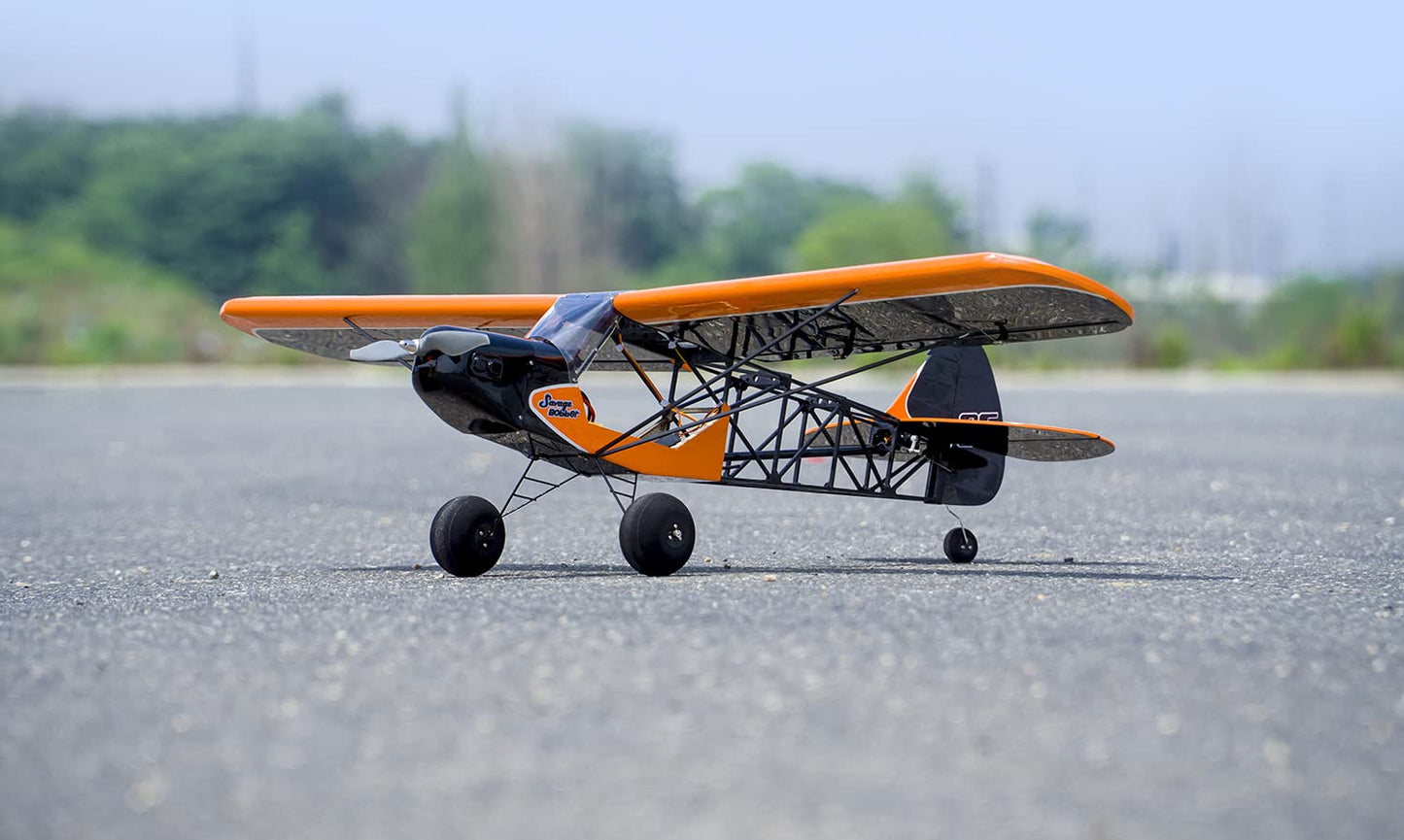 VilogaRC Balsa Wood RC Airplane Kits Savage Bobber Model 1000mm (39.4") Wingspan DIY RC Plane Kit Fixed-Wing for Adults (KIT+Motor+ESC+Servo+Prop+Flim Pack)