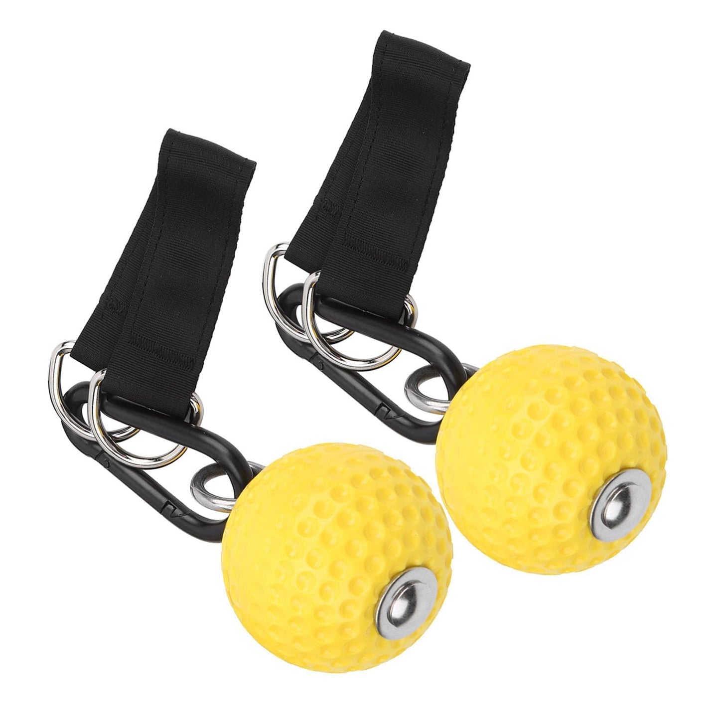 Pull up Ball Grip, Rock Climbing Grip with Strap Pull up Handles Hooks Non Slip Hand Hold Strength Trainer Exerciser Rock Climbing Accessories and Training Equipment for Bouldering Fitness and Workout
