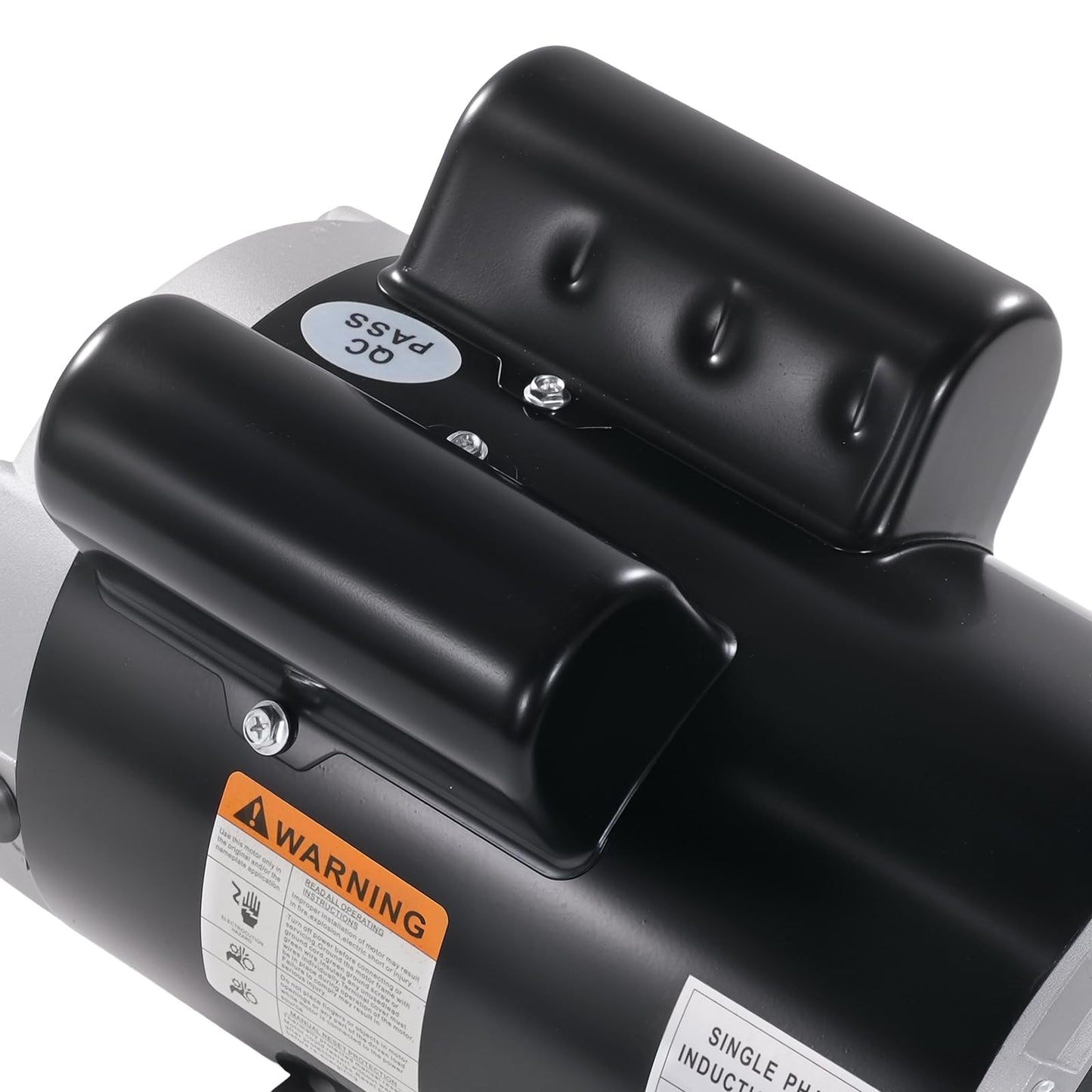 maXpeedingrods 5 HP Air Compressor Electric Motor, 56HZ Frame 3450RPM 230V Single Phase 7/8" Shaft, CCW Rotation, 2.25" Shaft Length for Air Compressors