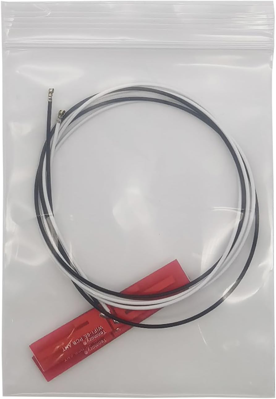Tenmory 6E MHF4 6GHz 5GHz 2.4GHz AX200 AX210 1675X M.2 WiFi Antenna U.FL Tri-Band Internal Laptop Wi-Fi Antennas