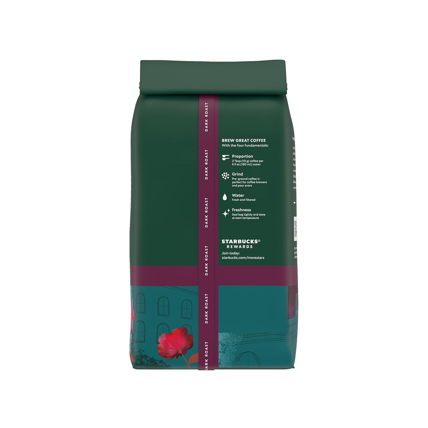 Starbucks Ground Coffee - Dark Roast Caffè Verona for Hot or Iced Beverages | 12 oz