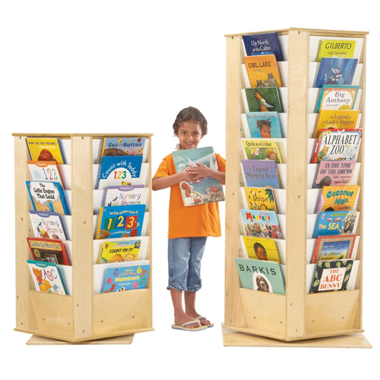 Jonti-Craft Revolving Large Literacy Tower
