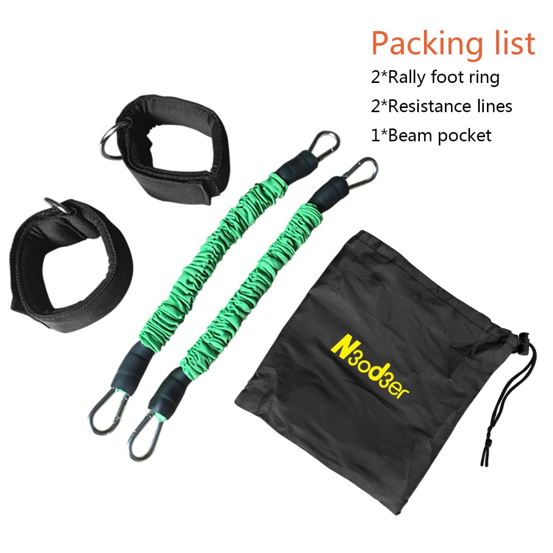 N3od3er Ankle Resistance Training Speed and Agility Training Tool Ankle Resistance Bands for Football Basketball Taekwondo Yoga Boxing Soccer Kick Boxing Thai Punch Karate Running