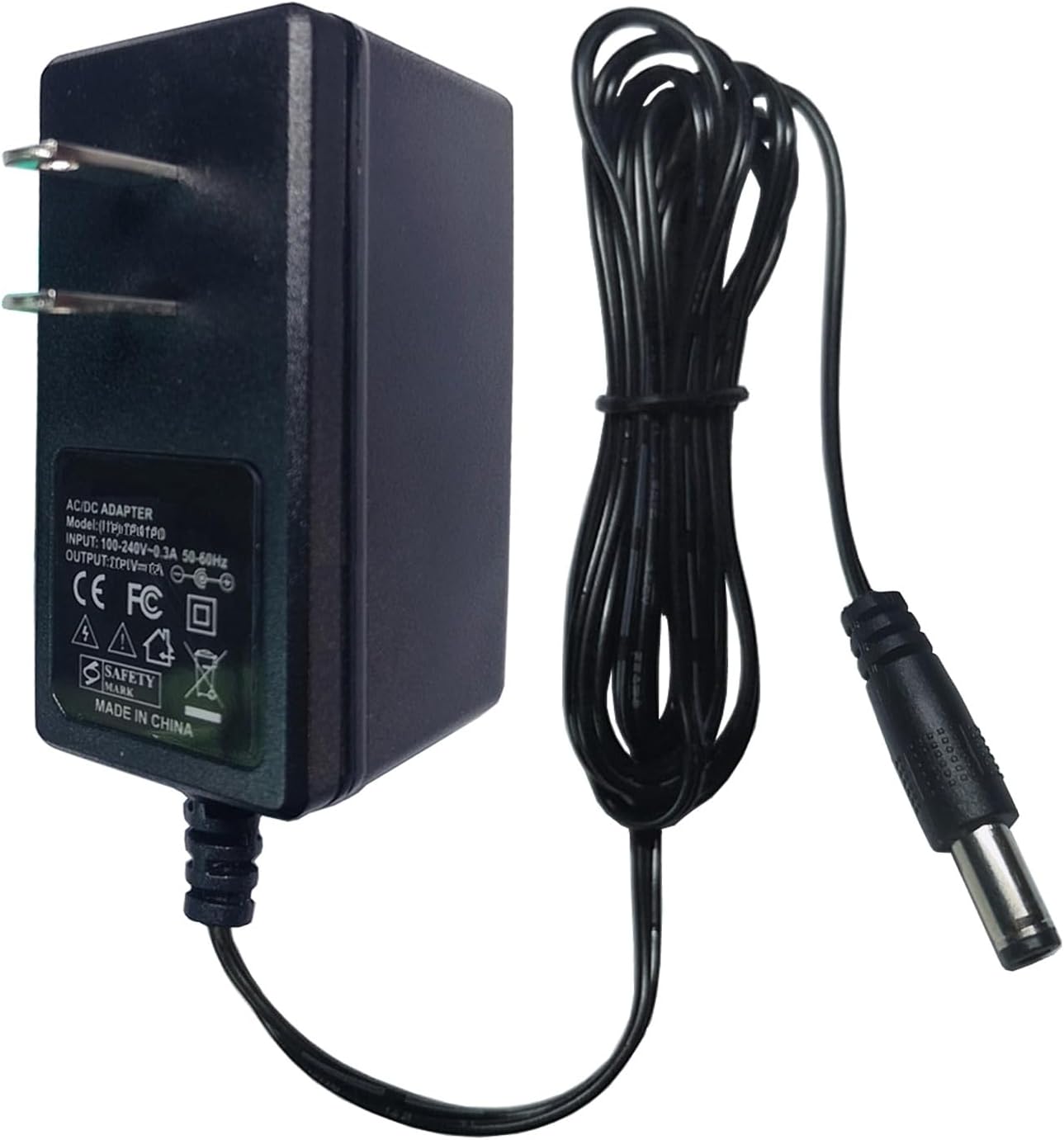 eeTao 12V FE-3005 FE3005 EA026-1200-2000PU EA02612002000PU DC12V Adapetr for JZBRAIN Shiatsu Back and Neck Massager