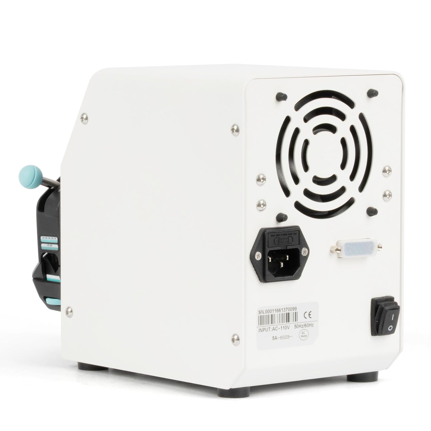 U.S. Solid Single-Channel Variable-Speed Peristaltic Pump – 0.1-150 RPM (0.18-270 mL/min) with 2 Tubing Sizes (15#,24#) Ideal for Lab, Industrial, and Medical Applications