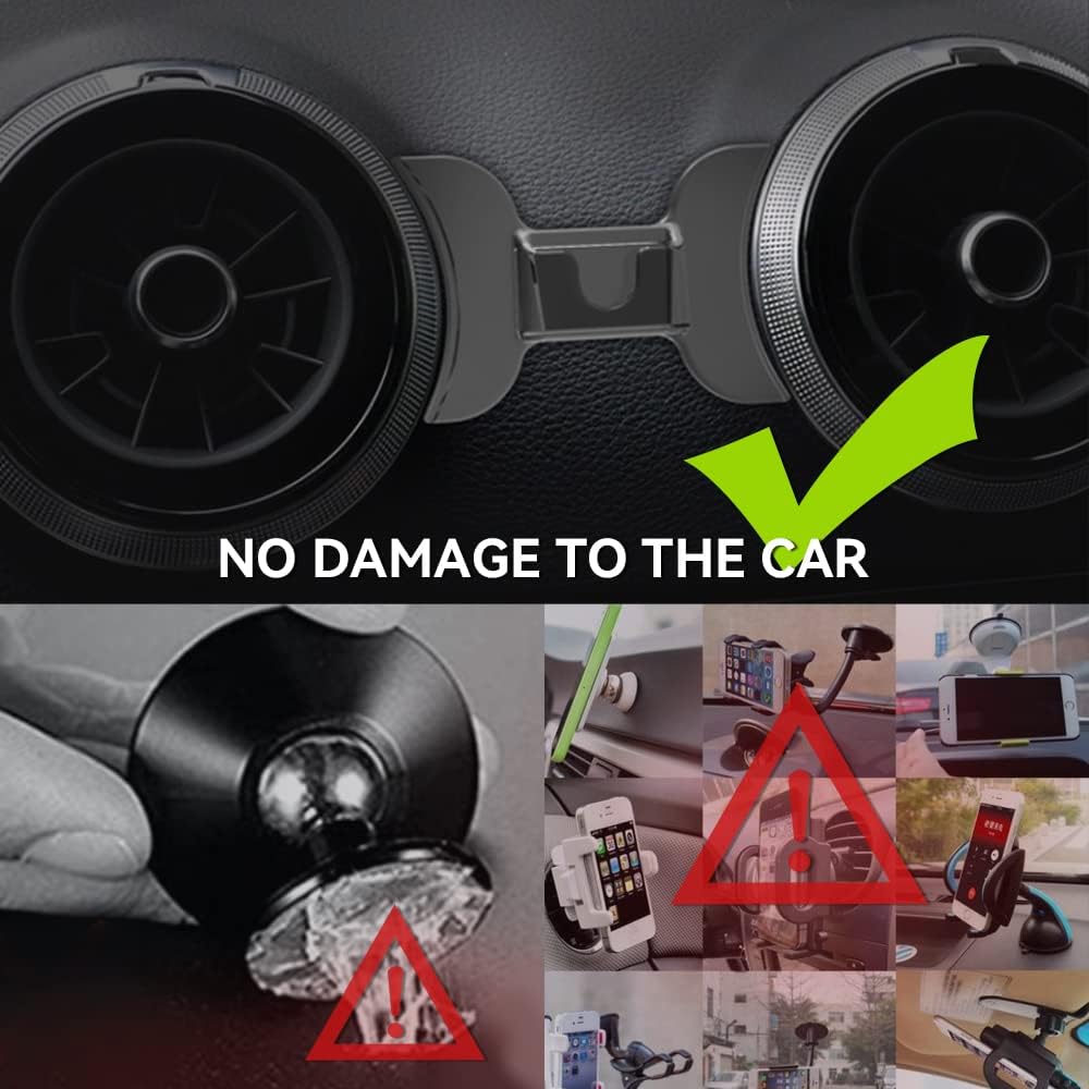 BEERTE A3 S3 RS3 8V 2014-2020 inches Car Phone Holder fit for Audi Strong Magnetic Phone Mount Adjustable Air Vent Car