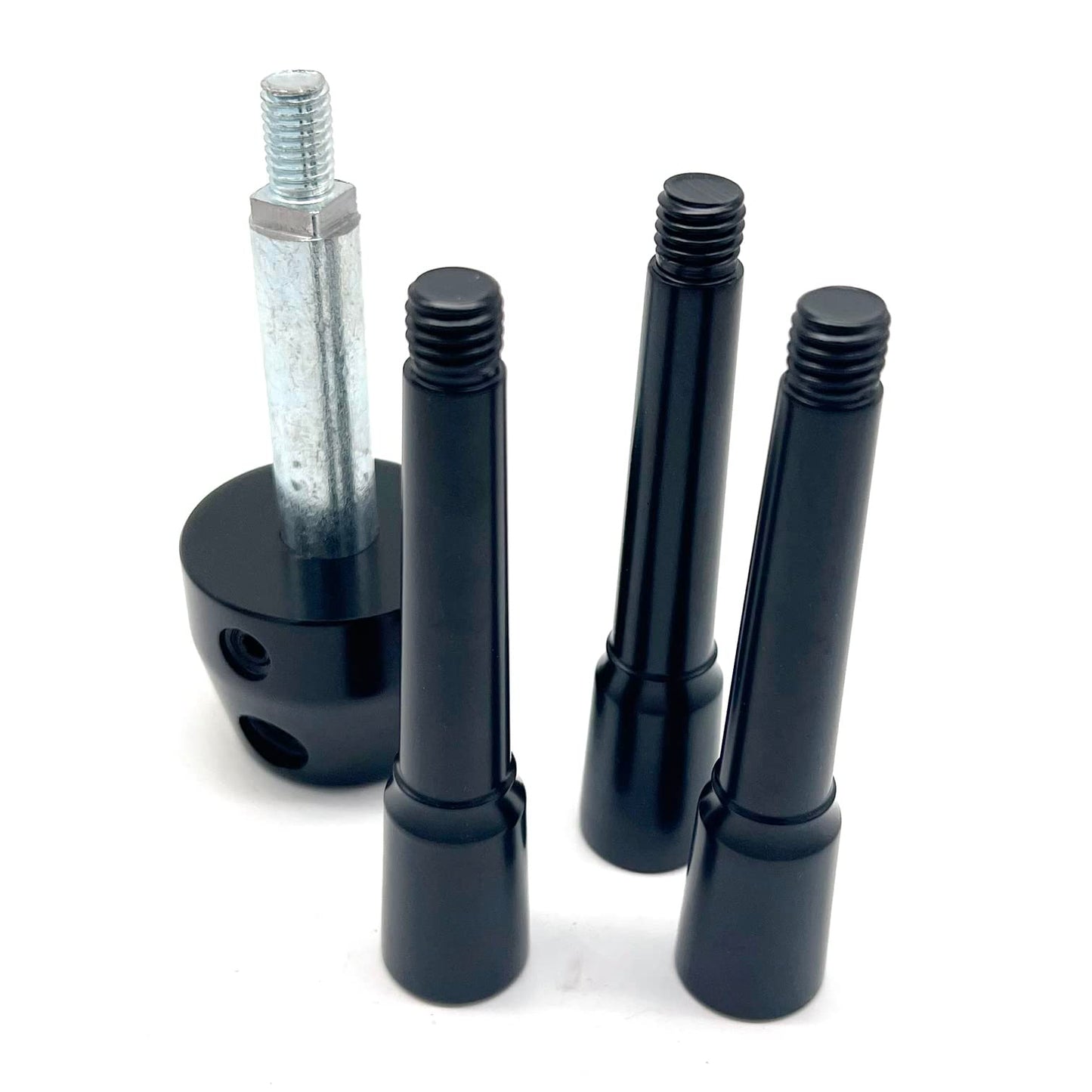 YOSEC Black 3 Spoke Safe Handle Replacement for Most Gun Safe cabinets, Depository safes, Vault Doors and Fireproof safes