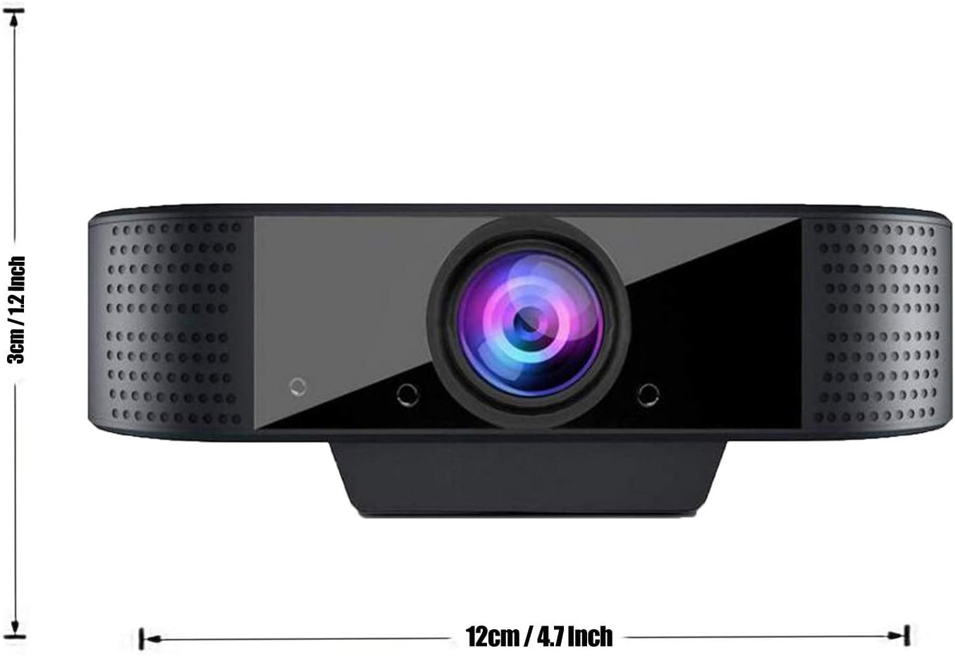 Lovskoo 1080p 30fps Focus,120 Streaming Camera Hd Webcam with Microphone,Fast Auto Wide Angle, USB Pc Camera Webcam