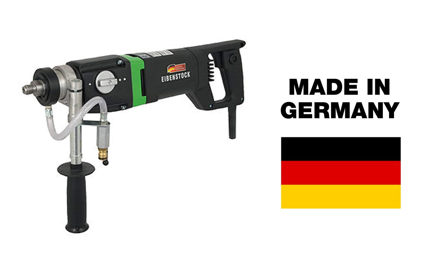 CS Unitec | ETN 2001 P | Wet & Dry Diamond Core Drill. High-Torque, Heavy-Duty, Hand-Held, and Dual-Speed. Ideal for Drilling up to 3” in Diameter in Brick, Concrete, and Asphalt – Made in Germany
