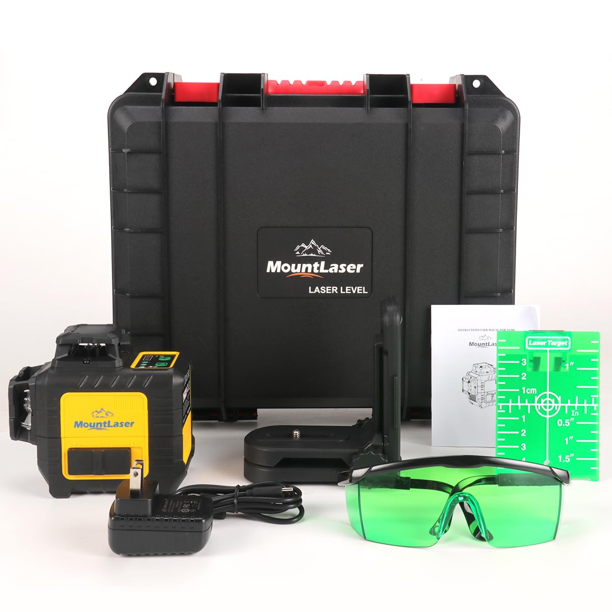 12 Ft Professional Lasers Level Pole Laser Level 360 Self Leveling