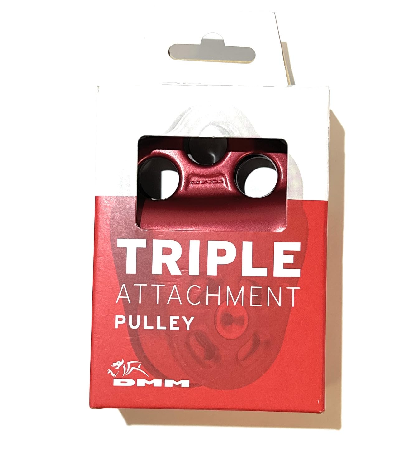 DMM Triple Attachment Pulley 2 RED PUL700RD