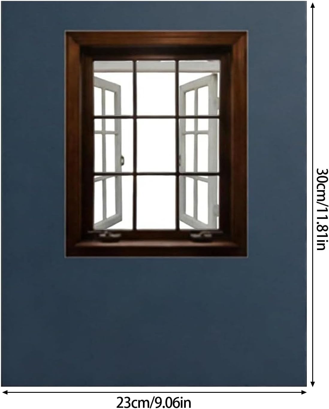 Ldqwztv (deep-Blue-1) Creative Window Photograph Props, Take The World in A-Frame, Travel Photos Viewfinder Frame