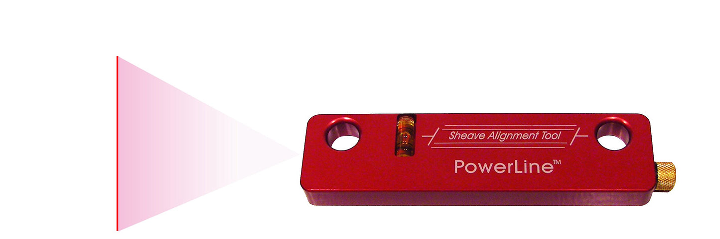 Johnson Level & Tool 40-6200 Magnetic Sheave Alignment Laser, Red, 1 Laser
