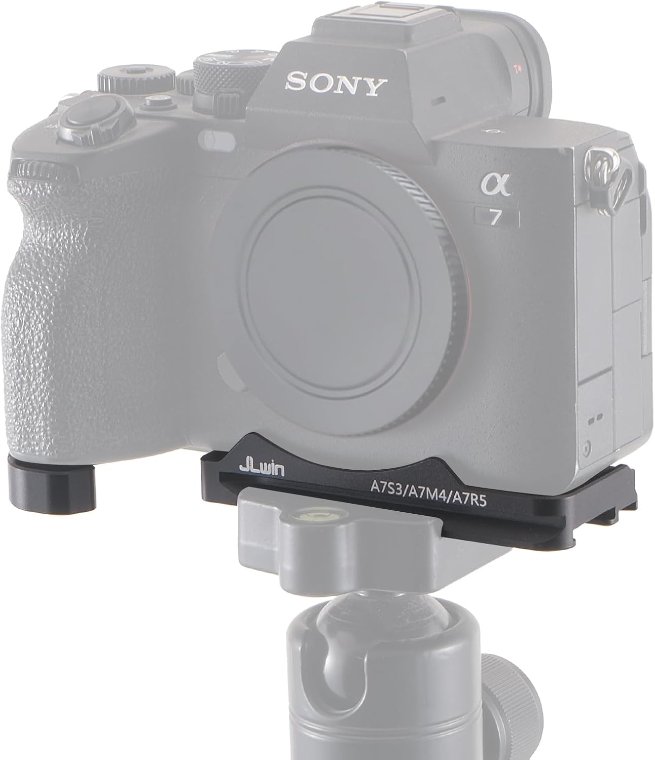 FocusFoto a7R a7 a7S Quick Release Baseplate QR Plate Mount for Sony V, IV, III Mirrorless Camera, Compatible