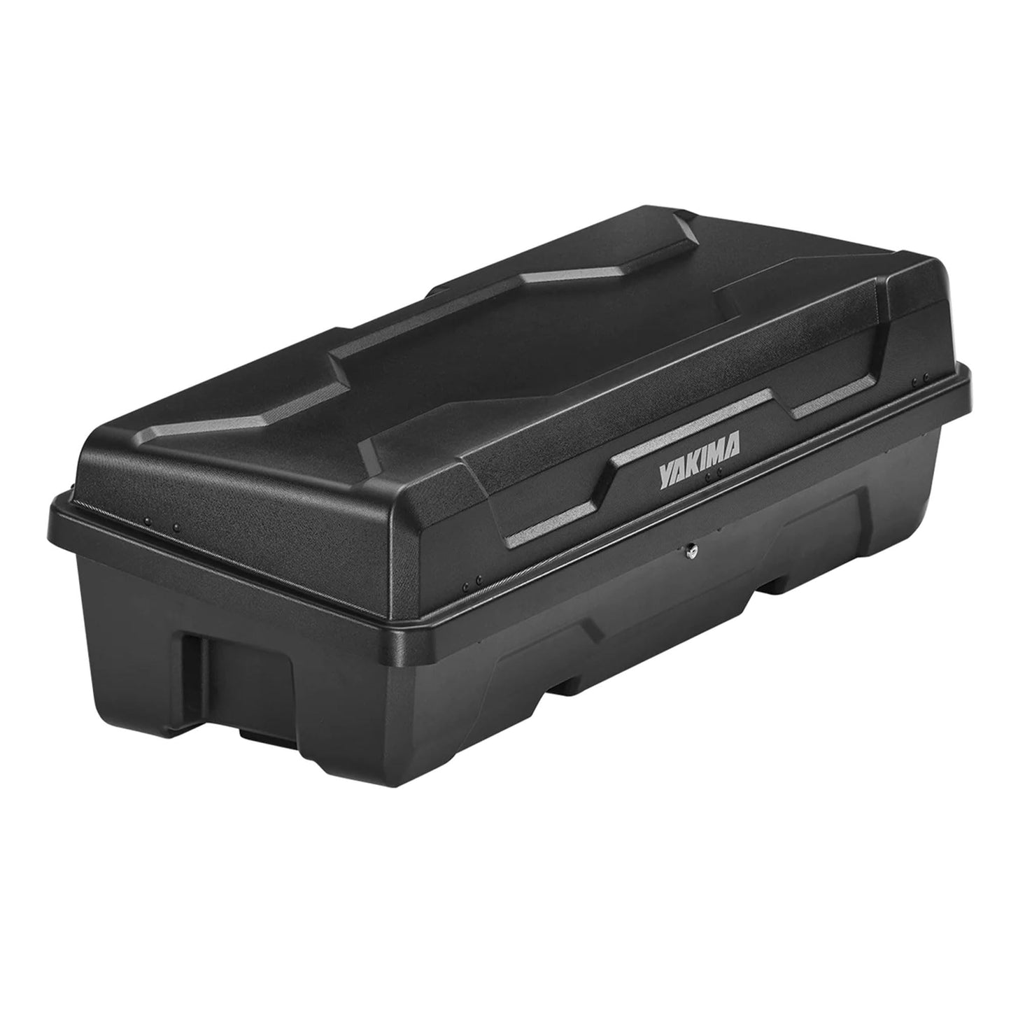 Yakima EXO SwingBase Hitch Rack Bundled with EXO GearLocker Rooftop Box, EXO TopShelf Hitch Base Rack Storage, and EXO GearWarrior Basket Mount, Black