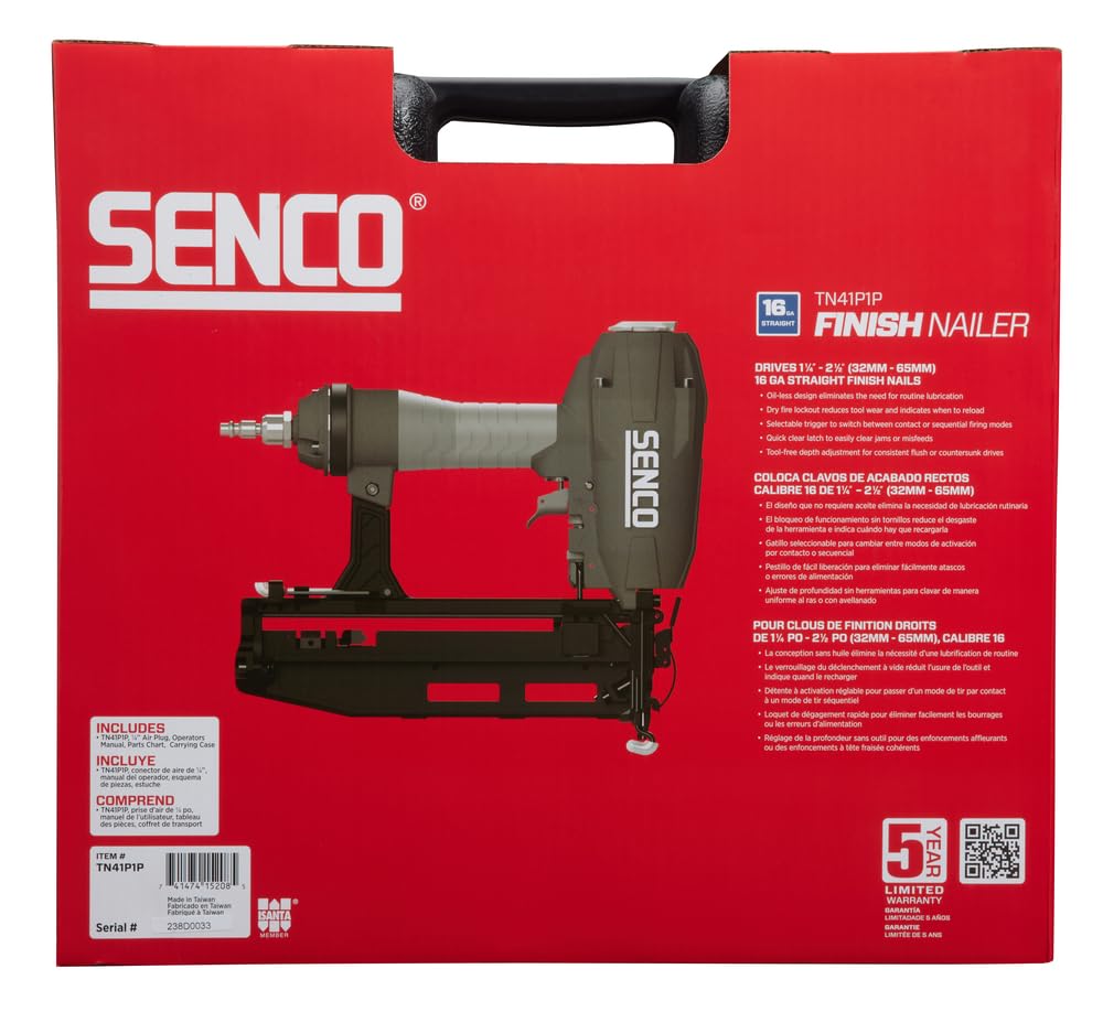 SENCO TN41P1P 2-1/2" Finish Nailer