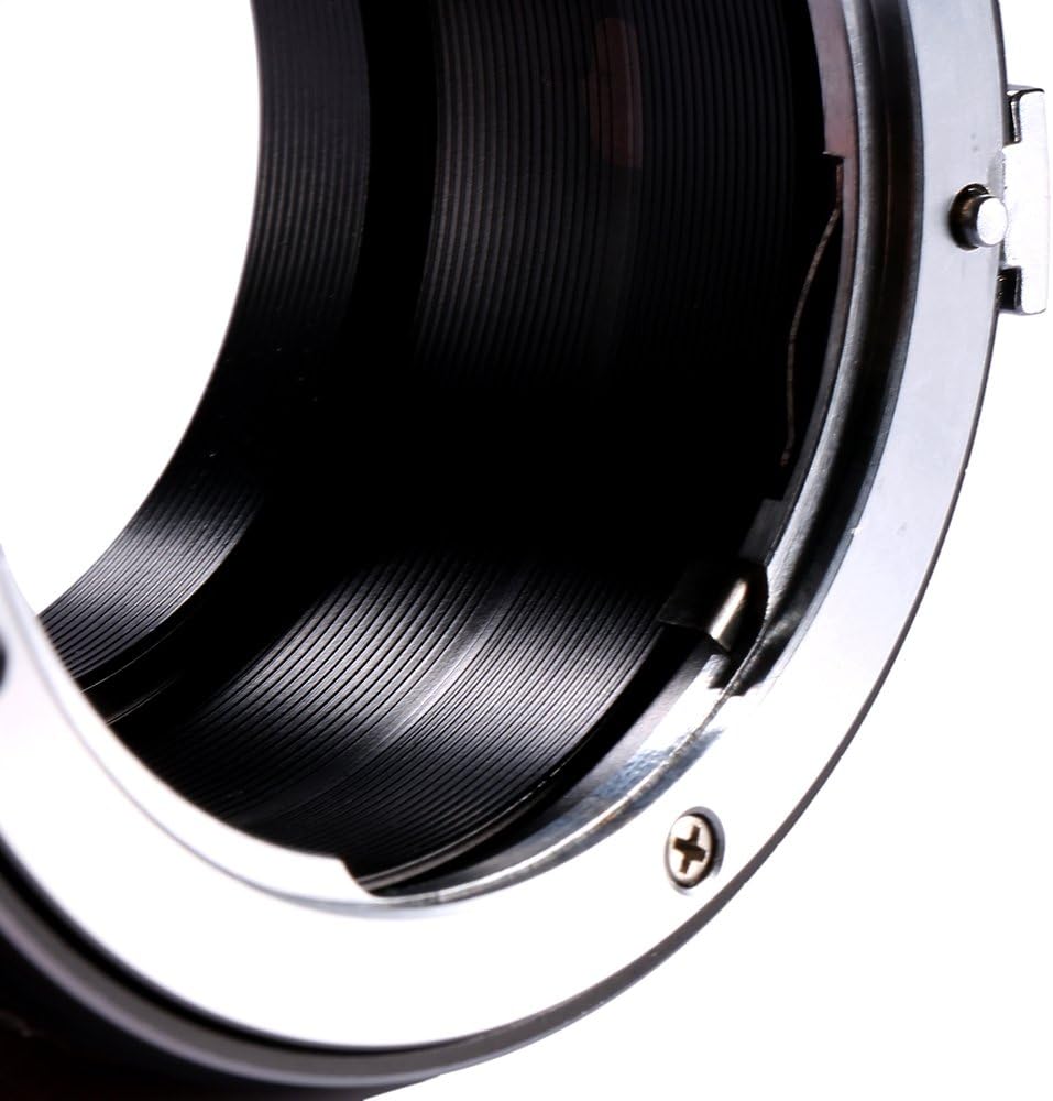 K&F CONCEPT M Mount Adapter for Canon EOS M Cameras - Compatible with Pentax K Lenses