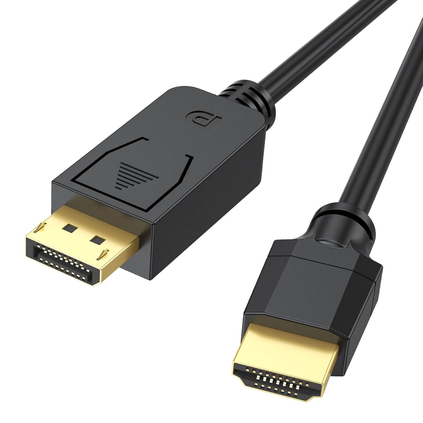 4K 35FT, 35 4K&3D, 10.67M DisplayPort-DP to HDMI Cable Display Port to HDMI Cable Feet Adapter, Video/Audio