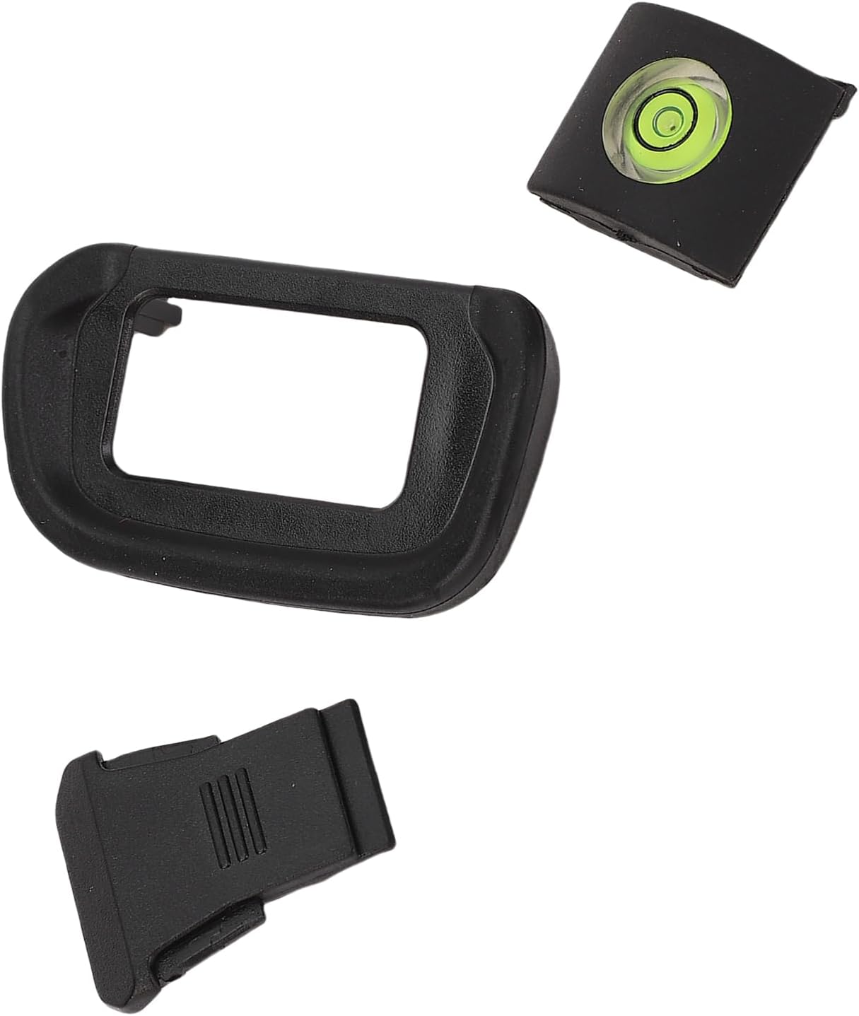 3-in-1 Set R10 Pomya Camera Viewfinder Eyecup, Hot Level & Protective Cover - Compatible with R & Mirrorless Cameras