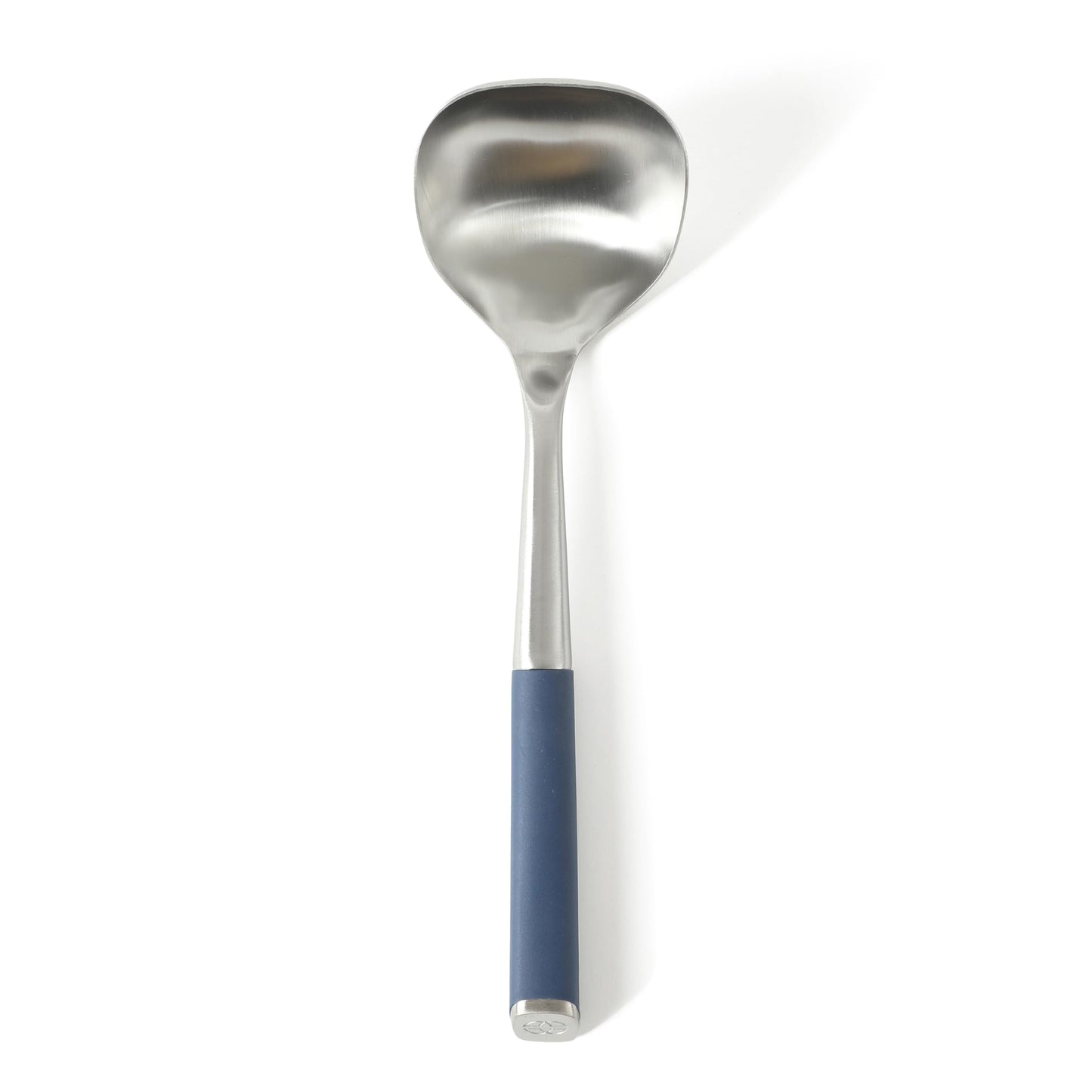 Calphalon Edge Stainless Steel Ladle w/Thermoplatic Rubber - Navy Blue