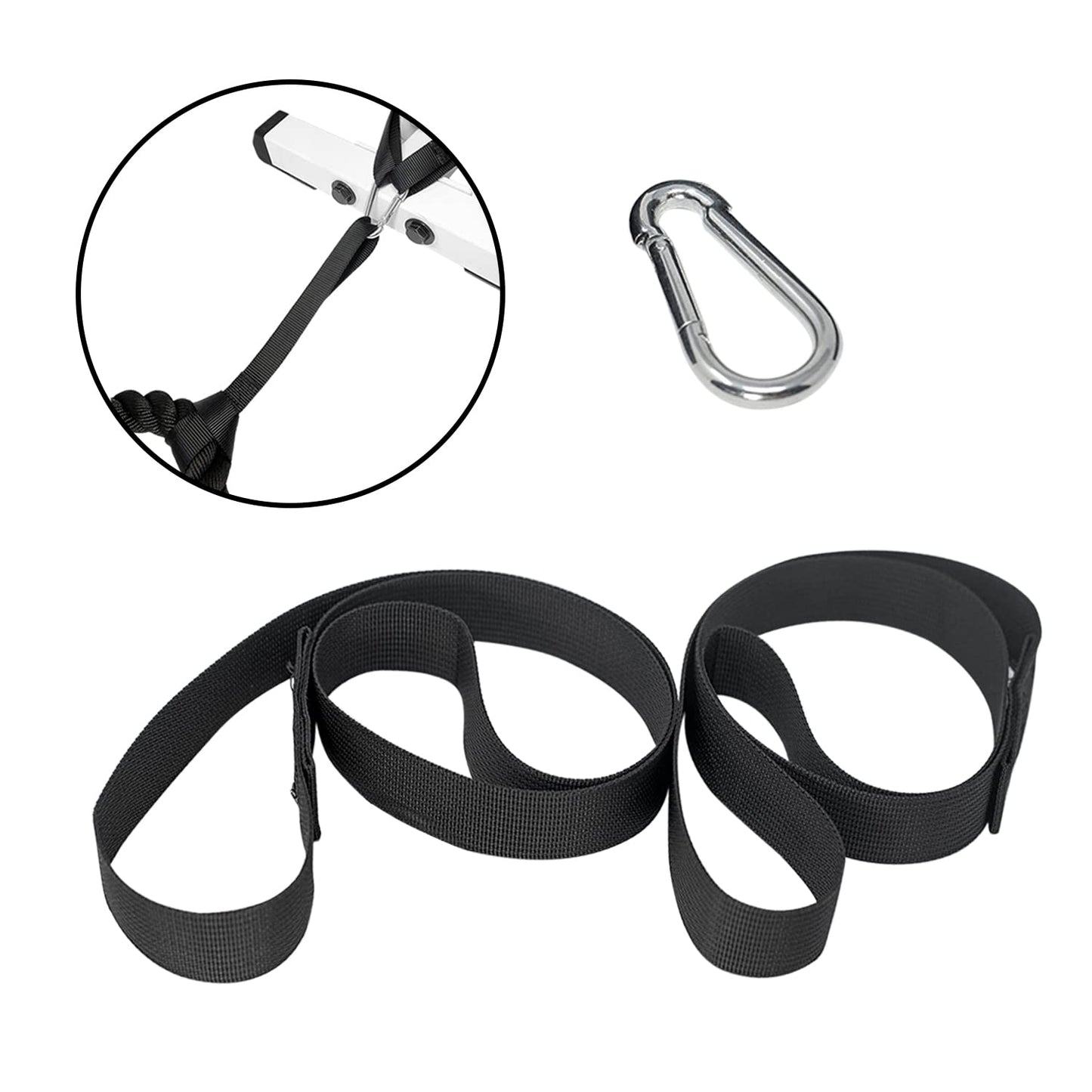 Battle Rope Anchor Strap Kit With Bonus Battle Rope Workout Guide- FitWorx By RadBizz