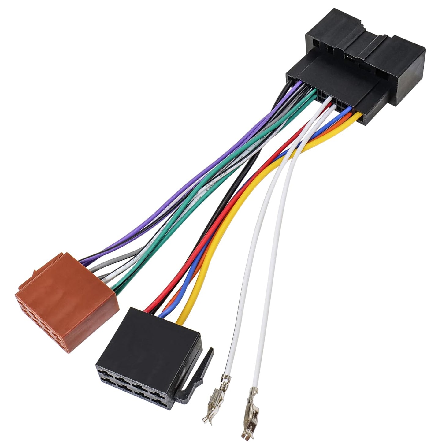 16Pin-24Pin F-150 F-250 F-350 Radio Wiring Harness Kit Stereo Wire Harness Connector Compatible with Ford Focus Fusion