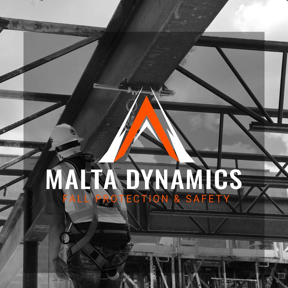 Malta Dynamics Made in USA Galvanized Roof Anchor 12" Top Loop, OSHA/ANSI Compliant