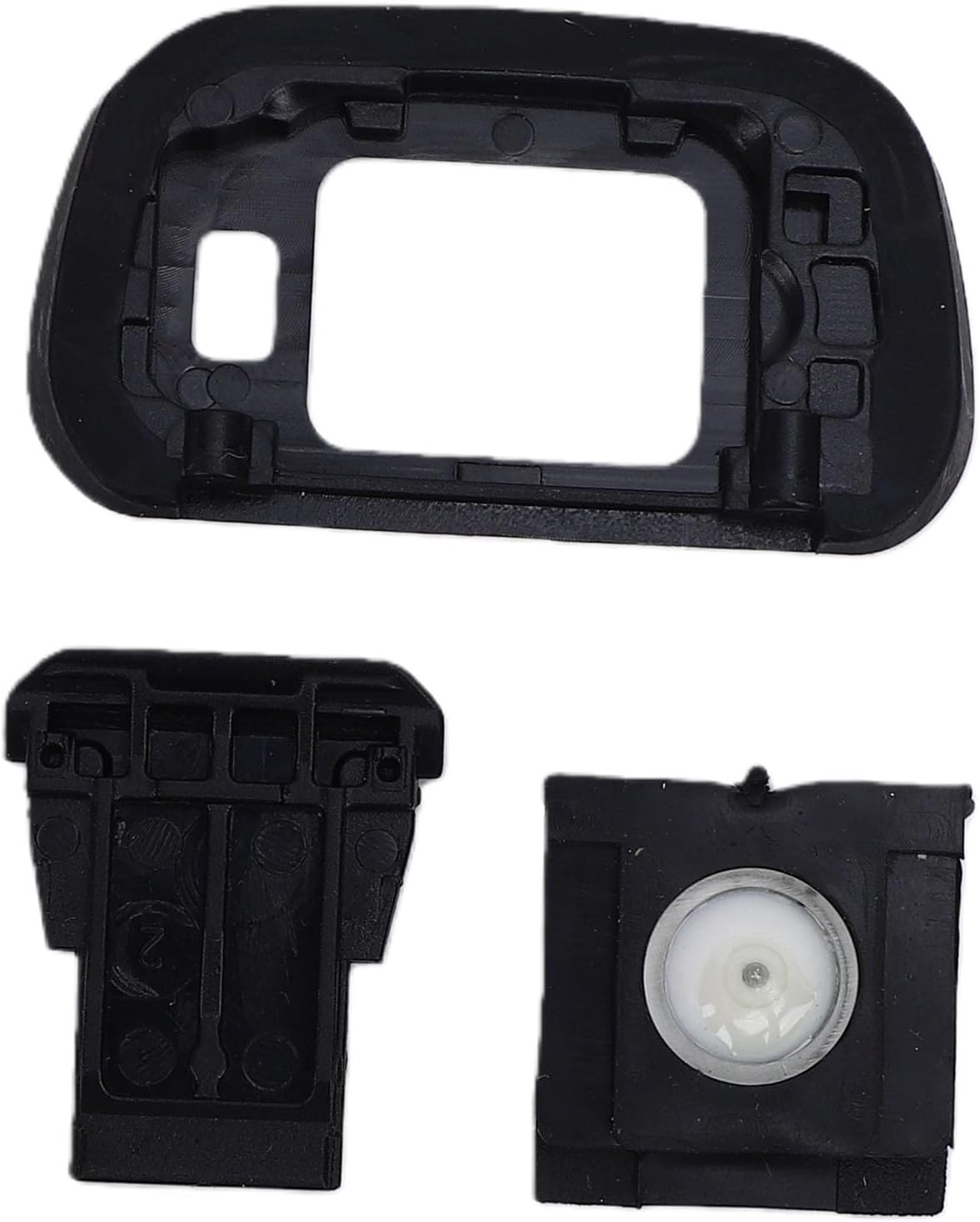 R7 Pomya Bubble Spirit Level & Silicone Eyecup Kit | Soft Viewfinder Cup Hot Shoe Cover for Camera