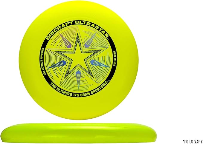 Discraft Ultrastar Ultimate Discs 1 & 2 Packs, Standard Size, for Competitive & Casual Play